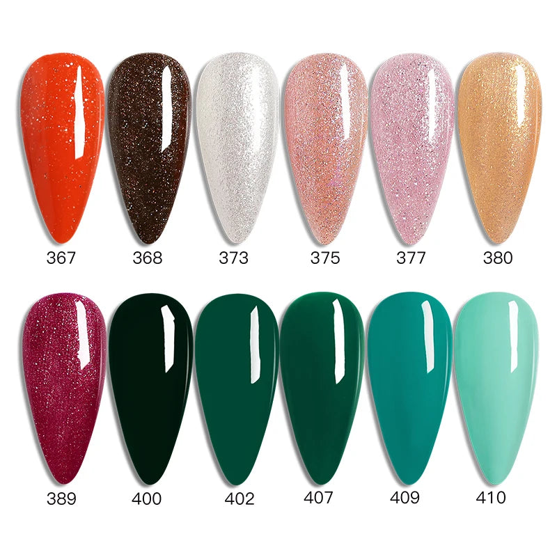 Ibdgel 12 Colors 15ML Nail Gel Polish Nail Accessories Semi-permanent Varnish Nail Art Nail Soak Off LED UV Gel Nail Venalisa