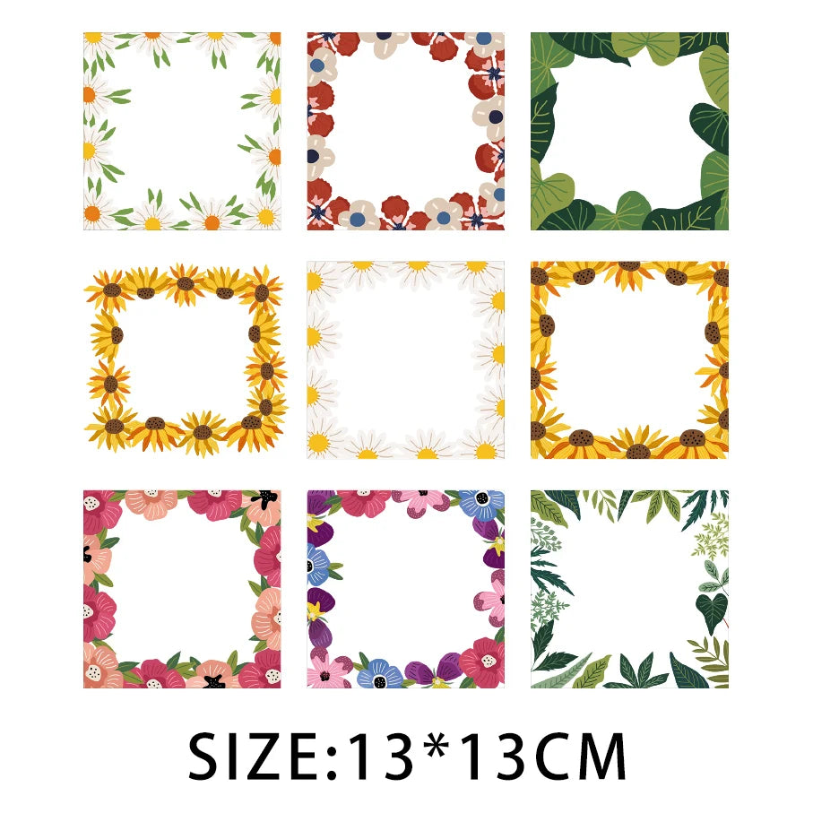 Cartoon Pflanze Blumen Aufkleber Wärmeübertragung PVC Patch Hitzeempfindliche Patches Bügelaufkleber auf Kleidung DIY Applikationen