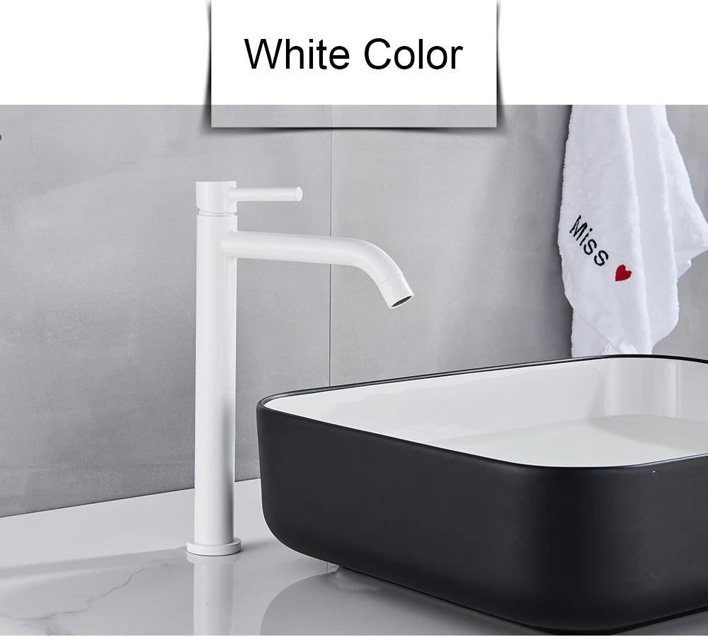 Black Basin Faucet Bathroom Washbasin Water Mixer Tap Hot Cold Water Basin Sink Tap Bathroom Faucet Tap Brushed Gold Faucet