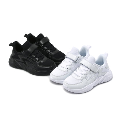 ULKNN Boys shoes 2023 autumn 6 children boys 12 sports shoes 15 years old 10 kids 9 white black blue shoe sneakers for students.