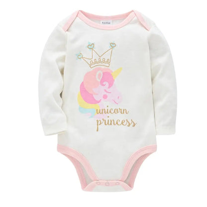 Honeyzone Baby kleidung Bodysuit Baby Baby Stram pler Neugeborene Langarm Baumwolle Overall Cartoon Kostüme Stram pler Bebe