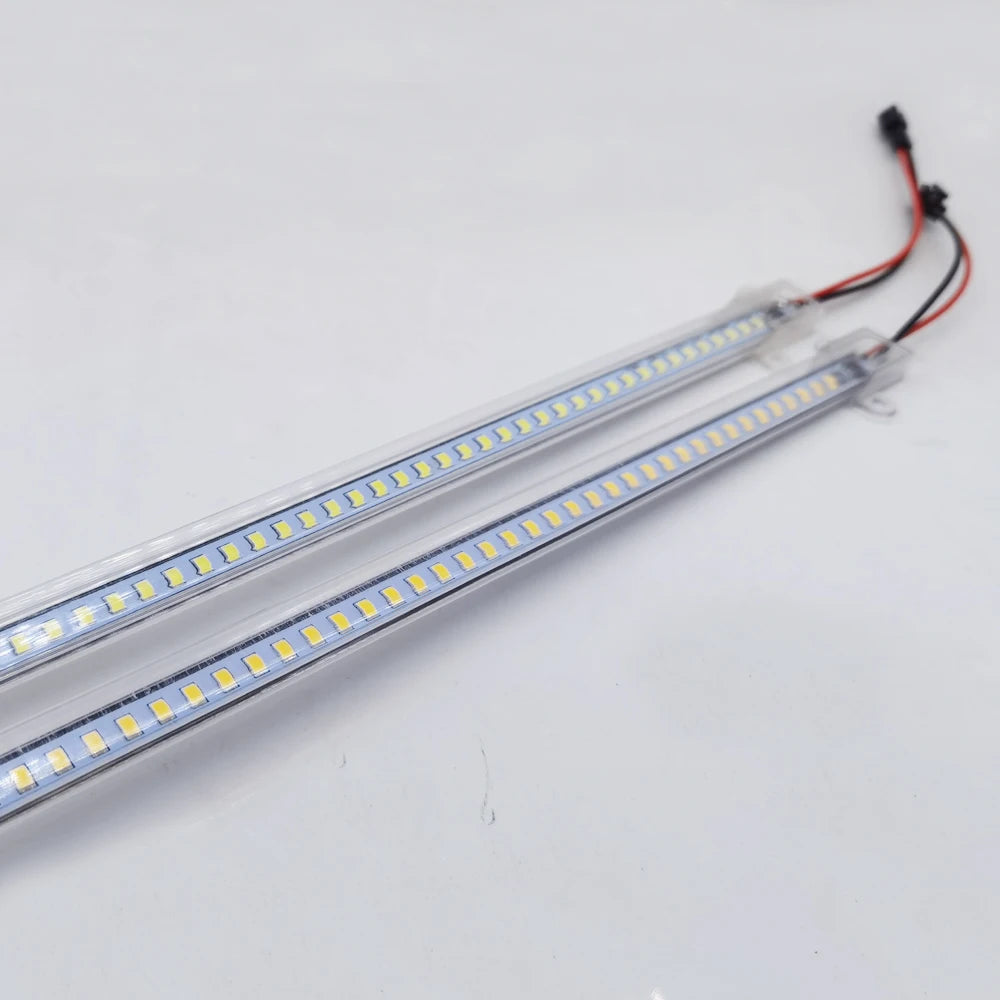 LED Tube Light 220V High Brightness 2835 50cm 72LEDs LED Bar Lights Fluorescent Tubes for Showcase Cabinet Kitchen Lighting.