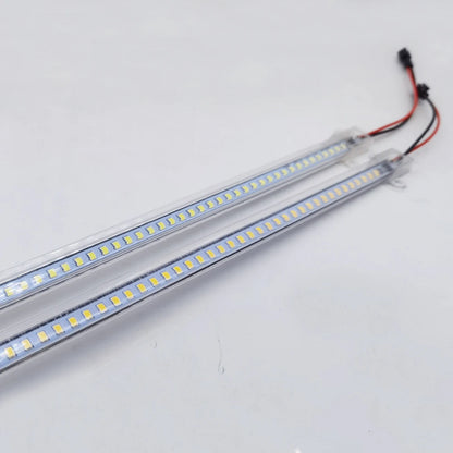LED Tube Light 220V High Brightness 2835 50cm 72LEDs LED Bar Lights Fluorescent Tubes for Showcase Cabinet Kitchen Lighting.