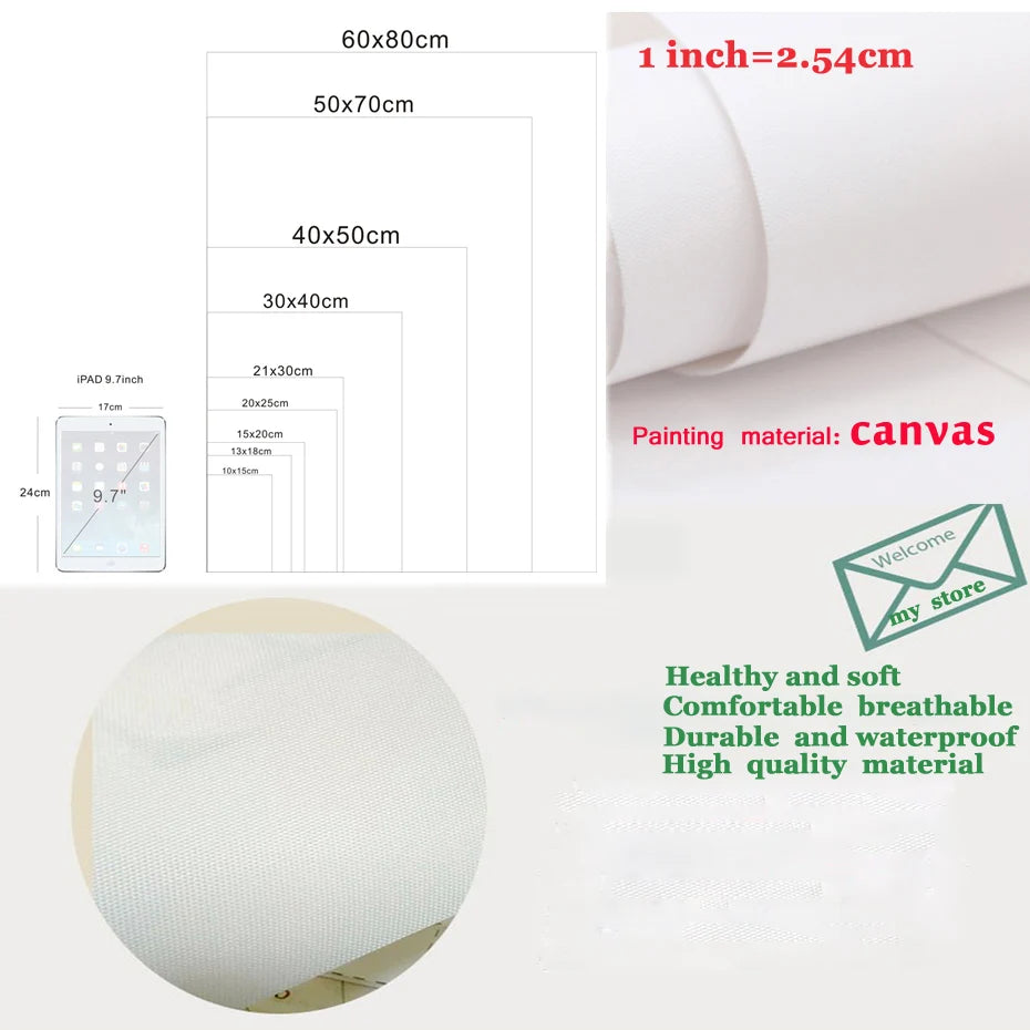 3pcs Frameless Japanese Natural Landscape Canvas Painting Black And Red Posters Vintage Ink Art Wall Prints For Living Room Home.