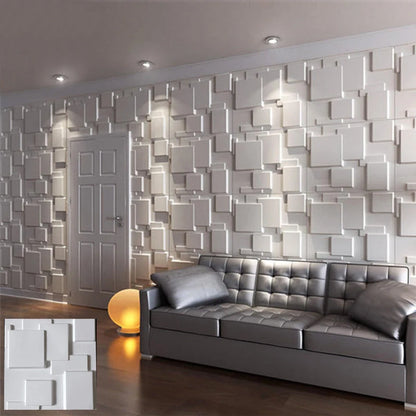 30x30cm house wall renovation stereo 3D wall panel non-self-adhesive 3D wall sticker art tile 3d wallpaper room bathroom ceiling