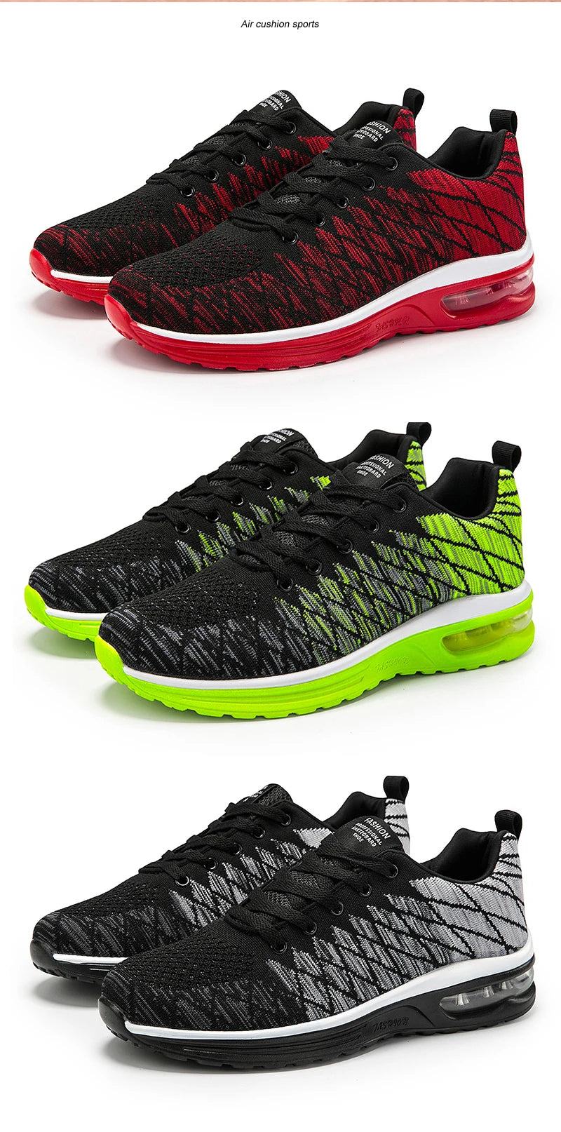 Men Running Shoes Fashion Breathable Outdoor Male Sports Shoes Sneakers Women Comfortable Athletic Footwear.