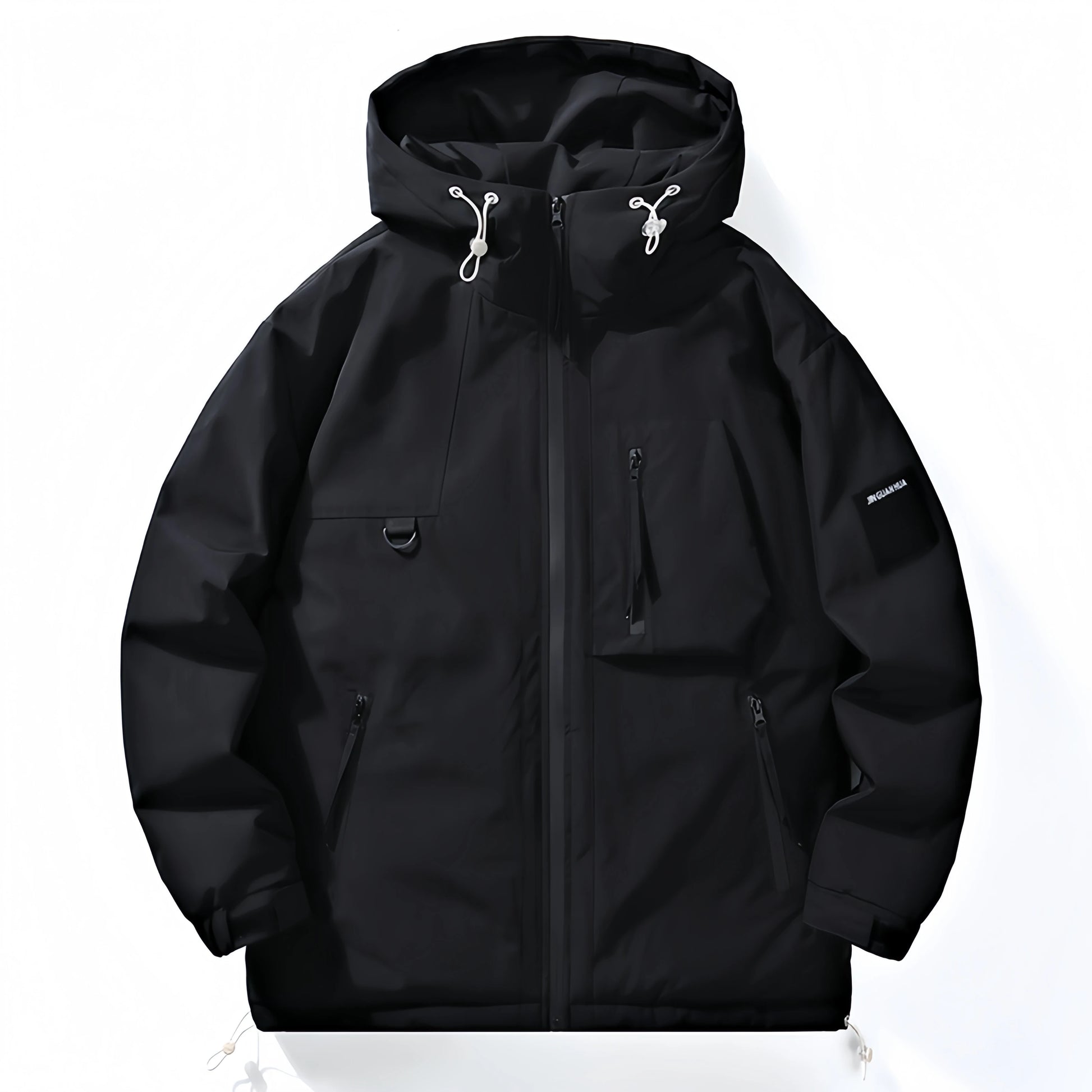 Wholesale Unisex Jackets, Outdoor Winter Waterproof Sports Waterproof Hooded Hiking Casual Zipper Multi Pocket Men's Down Jacket.