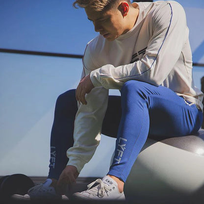 LYFT PIPING STRETCH HOSEN Herren Jogginghose Laufsport Jogging Hosen Männer Hosen Trainingsanzug Gym Fitness Bodybuilding Männer Hosen.