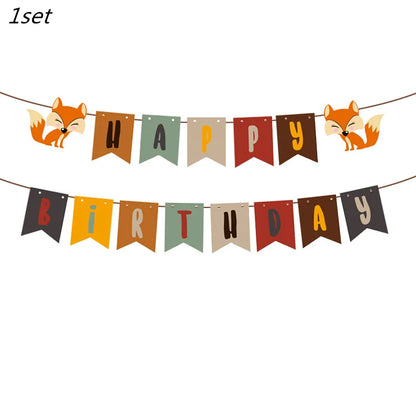 Waldtiere Party Dschungel Safari Geburtstag Party Dekor Waldkreaturen Dschungel Tier Wald Partyzubehör Babyparty