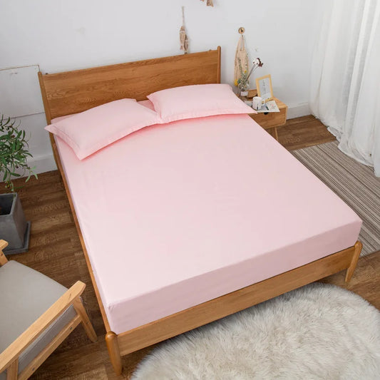 Polyester Waterproof Mattress Cover for Bed Breathable Removable Mattress Topper Cover Anti-mite Baby Urine Pad Bed Protector.