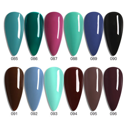 Ibdgel 12 Colors 15ML Nail Gel Polish Nail Accessories Semi-permanent Varnish Nail Art Nail Soak Off LED UV Gel Nail Venalisa.