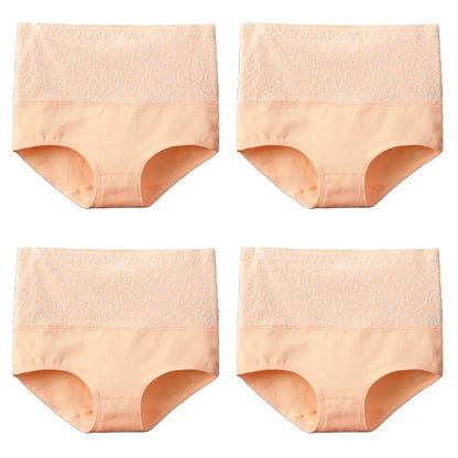 Underwear for Women Cotton High Waist Panties Tummy Control Briefs Ladies Panty Full Coverage Female Lingerie Stretch Underpants.