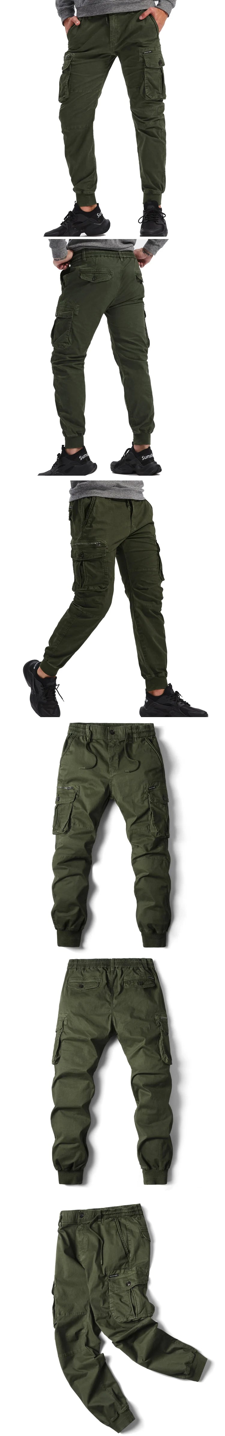 Cargo Pants Men Jogging Casual Pants Cotton Full Length Military Mens Streetwear Mens Work Tactical Tracksuit Trousers Plus Size.