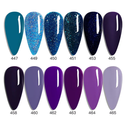 Ibdgel 12 Colors 15ML Nail Gel Polish Nail Accessories Semi-permanent Varnish Nail Art Nail Soak Off LED UV Gel Nail Venalisa
