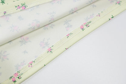 Hugcitar 2025, ärmellos, Satin, Slip, Blumenmuster, gerüscht, Bandage, Ausschnitt, Maxikleid, Frühling, Damenmode, sexy Party, Club, Robe Kpytomoa.