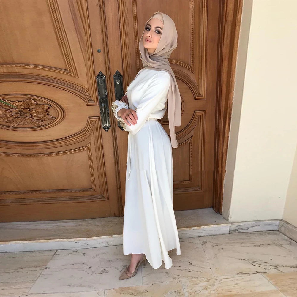 Ramadan Kaftan Dubai Abaya Turkey Muslim Women Hijab Dress Islam Caftan Marocain Dresses Vestidos Eid Mubarak Robe Femme Abayas.