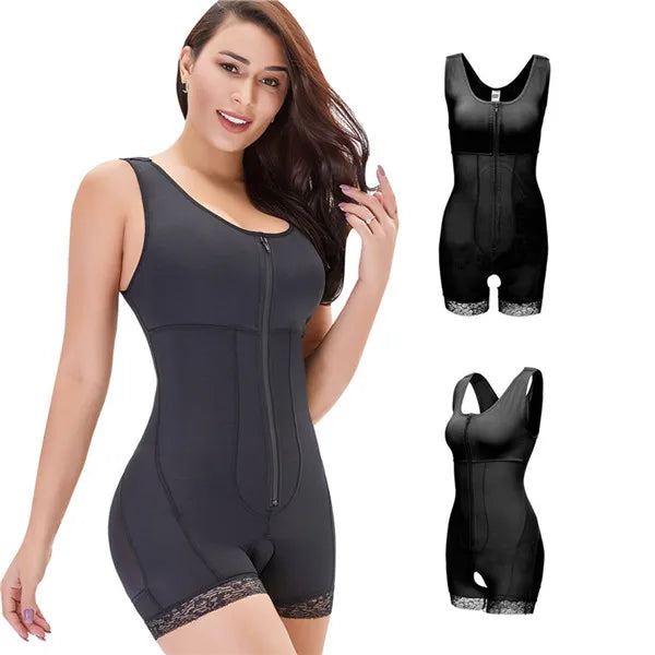 Women Full Body Shapewear Open-Bust Underwear Waist Trainer Corset Seamless Slimming Bodysuit Butt Lifter Plus Size 6XL
