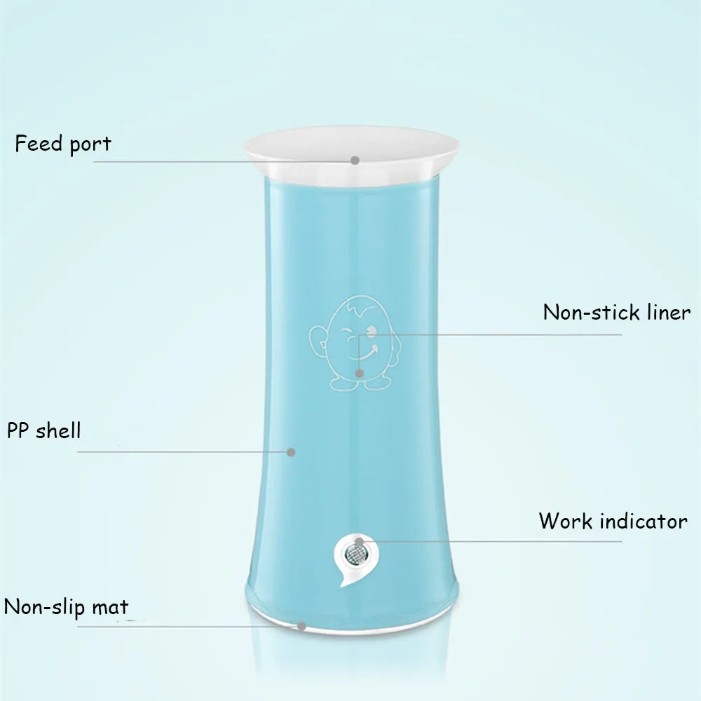 5-in-1 Automatic Egg Cooker Machine - Omelette/Tamagoyaki/Egg Roll Maker for Breakfast with Compact Design .