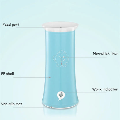 5-in-1 Automatic Egg Cooker Machine - Omelette/Tamagoyaki/Egg Roll Maker for Breakfast with Compact Design .