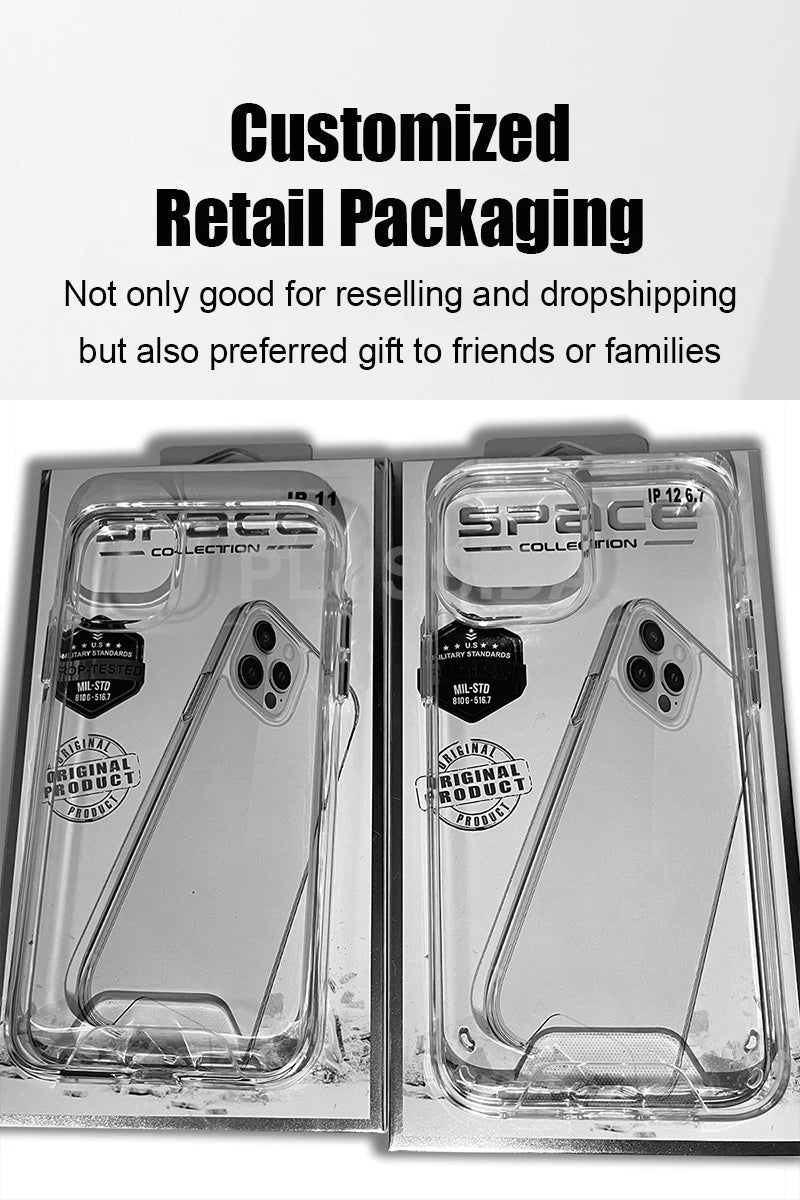 Clear Case For iPhone 17 16 Pro Max 17 Air Case 16 15 14 13 12 11 Pro Max Case For Magsafe for iPhone16 Plus Luxury Cover Cases.