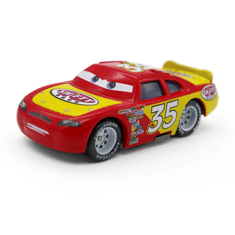 Cars Disney Pixar Cars 2 3 Toy Lightning McQueen Mater Sheriff Alloy Metal Model Car 1:55 Metal Toys Vehicles Boy Children Gifts