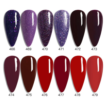 Ibdgel 12 Colors 15ML Nail Gel Polish Nail Accessories Semi-permanent Varnish Nail Art Nail Soak Off LED UV Gel Nail Venalisa.
