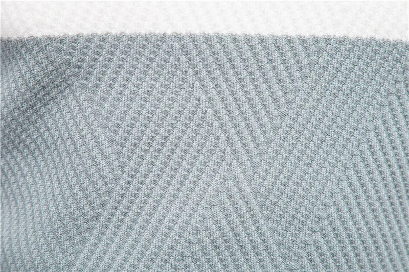 New Autumn Pullover Men's Sweater O-neck Patchwork Long Sleeve Warm Slim Sweaters Men Casual Fashion Sweater Men Clothing.