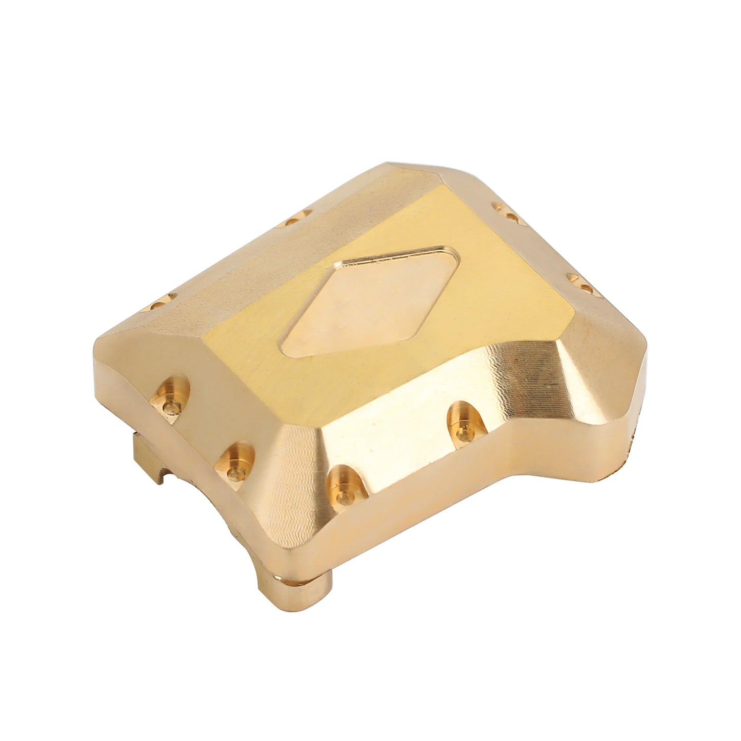 INJORA Heavy Brass Counterweight Portal Drive Housing Bumper Holder Axle Mount for RC Crawler TRX4 TRX-4 TRX6 Upgrade Parts.