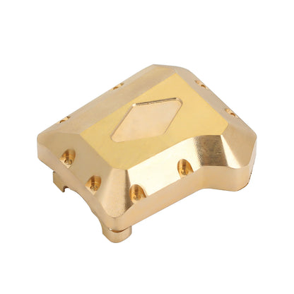 INJORA Heavy Brass Counterweight Portal Drive Housing Bumper Holder Axle Mount for RC Crawler TRX4 TRX-4 TRX6 Upgrade Parts.