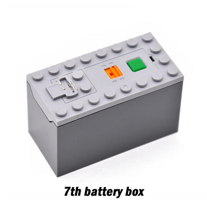 High-tech Power Function Extension Wire Servo Train Motor IR Remote Control Receiver Battery Box Parts For DIY Car Truck.