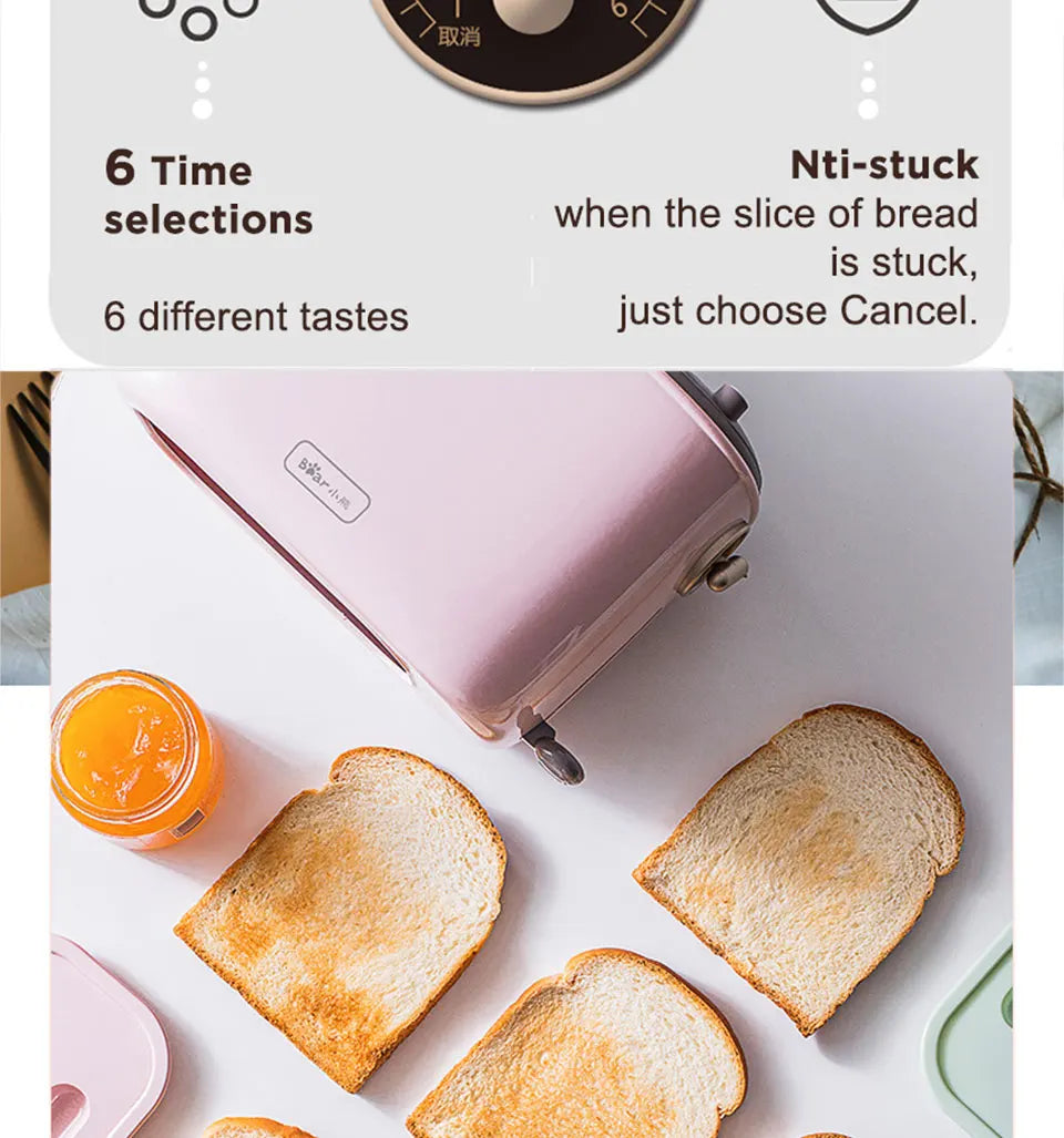 Bread Toaster  for sandwiches Waffle maker electric kitchen Double Oven 220V mini Toaster hot air convection for headed bread.