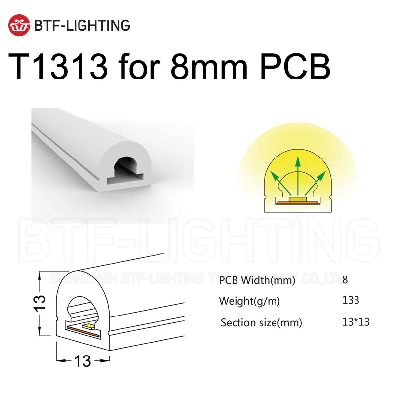 SK6812RGBW LED Neon Rope Tube WS2811 WS2812B WS2813 Flexible LED Strip Light Silica Gel Soft Lamp Tube 1m - 5m IP67 Waterproof