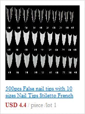NATURAL CLEAR /WHITE 3 COLORS STILETTO FALSE NAIL TIPS, 500PCS FRENCH FAKE NAIL TIPS NAIL ART ACRYLICS ARTIFICIAL DIY NAIL TIPS.