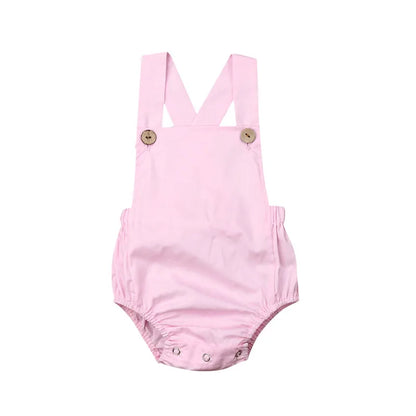 11 farbe Neugeborene Jungen Mädchen Body Sommer Taste Overall Striped Beiläufige Sleeveless Backless Solide Outfits Kleidung