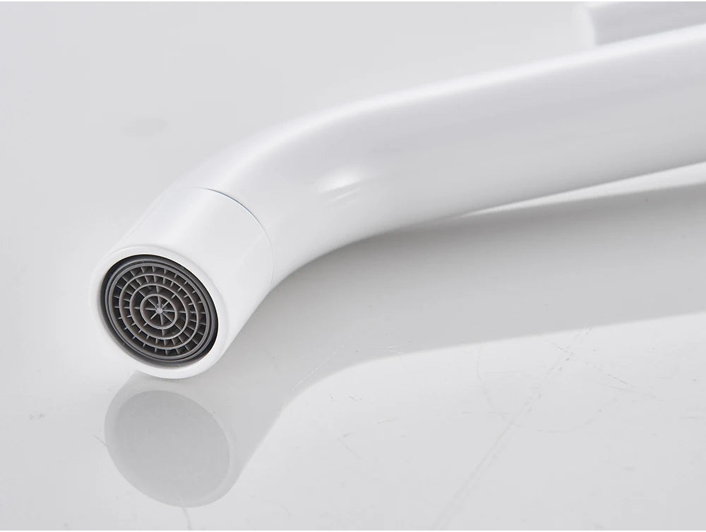 Black Basin Faucet Bathroom Washbasin Water Mixer Tap Hot Cold Water Basin Sink Tap Bathroom Faucet Tap Brushed Gold Faucet