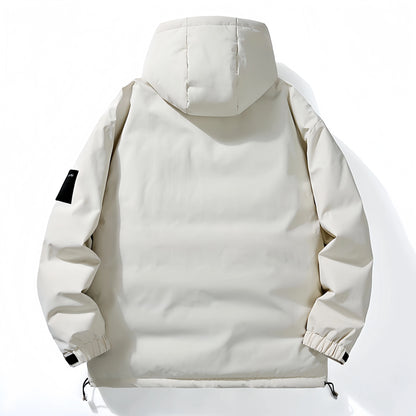 Wholesale Unisex Jackets, Outdoor Winter Waterproof Sports Waterproof Hooded Hiking Casual Zipper Multi Pocket Men's Down Jacket.