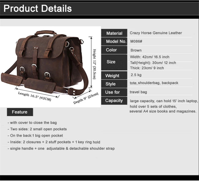 Vintage Crazy Horse Echtes Leder Männer Reisetaschen Gepäck Reisetasche Leder Männer Duffle Bag Große Männer Wochenende Tasche Übernachtung.