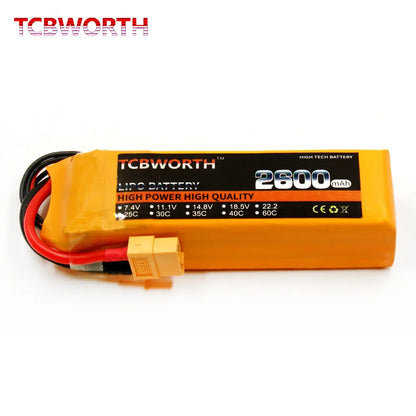 3S RC LiPo Battery 3S 11.1V 1300 1500 1800 2200 3000 3500 4200 6000mAh 25C 35C 60C For RC Airplane Drone Boat 11.1V LiPo 3S
