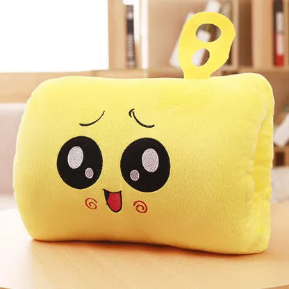 Kids cute gift Cartoon hand pillow Hand Warmer Nap weak hero class 1 arm pillow suho Non electrical Travel essentials.