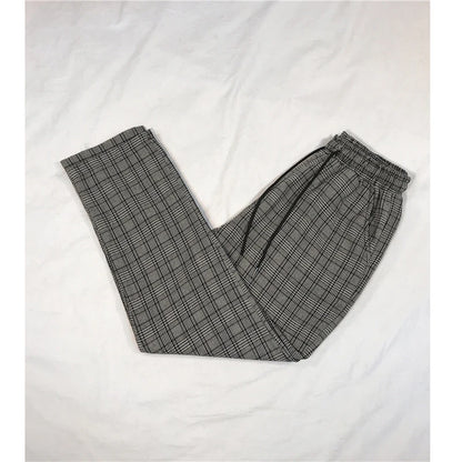 LAPPSTER Frauen Streetwear Plaid Hosen 2020 Harajuku Hohe Taille Jogger Koreanische Stil Jogginghose Damen Herbst Hosen Plus Größe