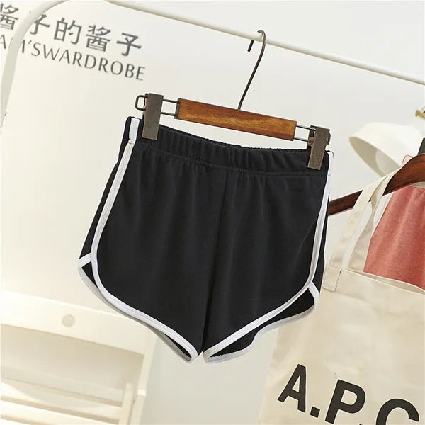 DICLOUD Fashion Stretch Waist Casual Shorts Woman High Waist Black White Shorts Harajuku Beach 2024 Sexy Short Women'S Clothing.