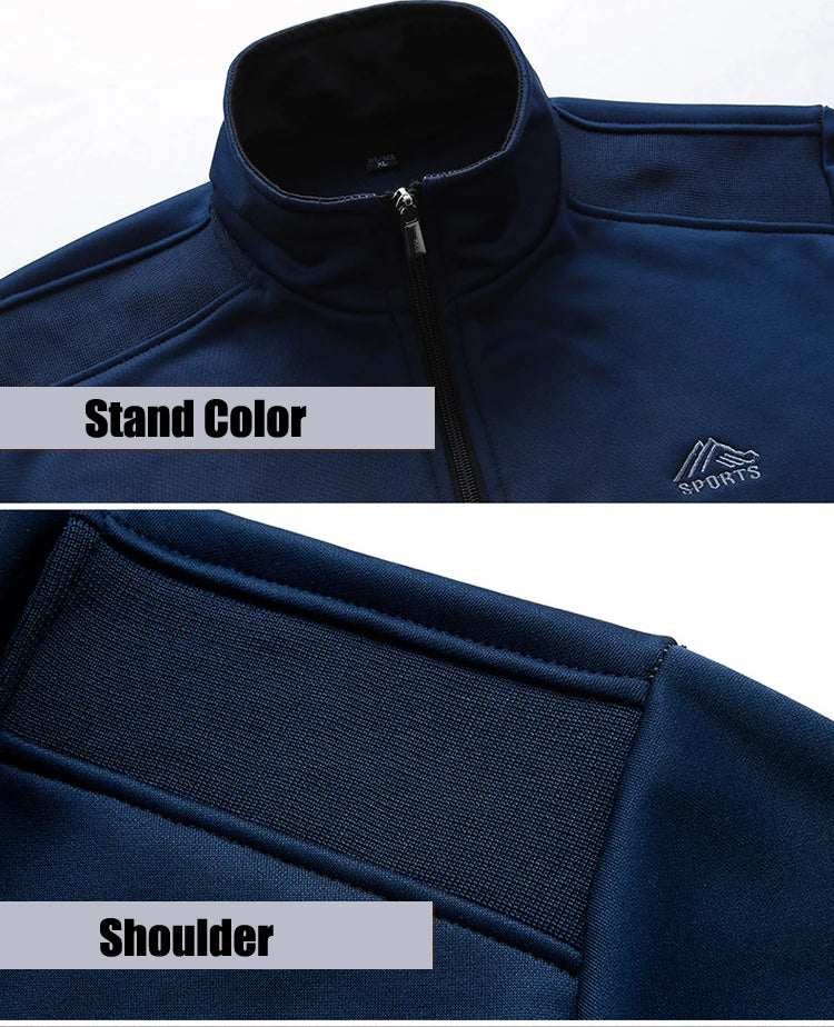 Men Sportwear Sets Fashion Autumn Spring Sporting Suit Sweatshirt +Sweatpants Mens Clothing 2 Pieces Sets Slim Tracksuit hoodies.