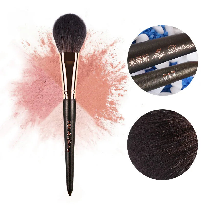 MY DESTINY Goat Hair Round Blush Brush for Blusher Make Up Makeup Brushes Pincel Maquiagem Brochas Maquillaje Pinceaux 017.