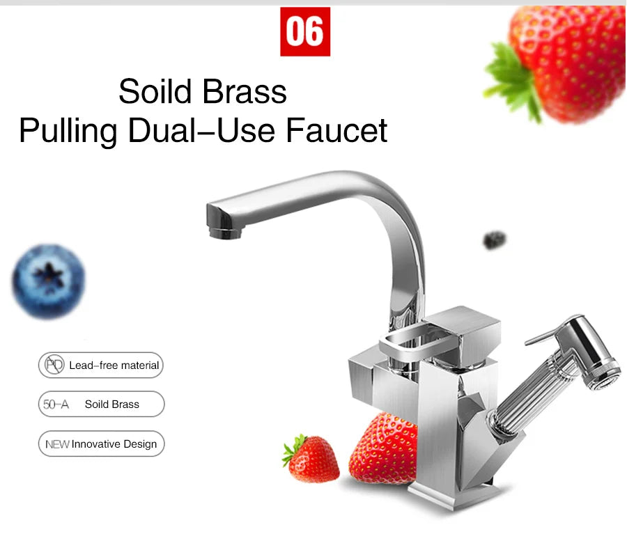 Kitchen sink lead-free handmade brushed 304 stainless steel 3mm thickness single bowl large size kitchen sink