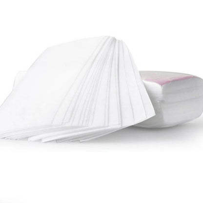 100pcs Removal Nonwoven Body Cloth Hair Remove Wax Paper Rolls Hair Removal Epilator Wax Strip Paper Roll P2.