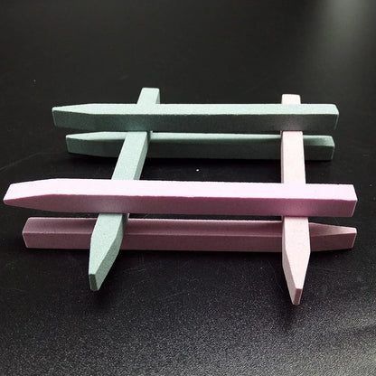 2pcs/lot Practical Stone Ceramic Nail Files Pumice Cuticle Remover Trimmer Nail Buffer Saws Art Manicure Tools.