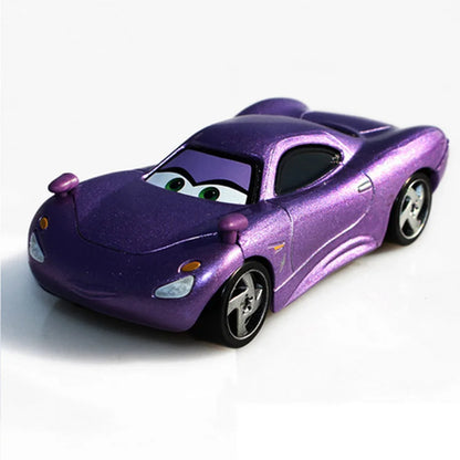 Disney Pixar Cars 2 3 Lightning McQueen Race Div Fritter Miss Tractor Frank 1:55 Diecast Metal Alloy Model Car For Kid Xmas Gift