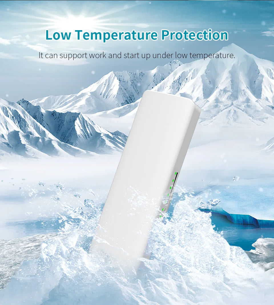 COMFAST 300Mbps Outdoor CPE Bridge Access Point 2.4Ghz 1Km-5km Long Range Extender WiFi Repeater Router AP Wi-Fi Bridge p to p.