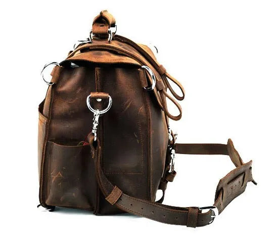 Vintage Crazy Horse Echtes Leder Männer Reisetaschen Gepäck Reisetasche Leder Männer Duffle Bag Große Männer Wochenende Tasche Übernachtung.
