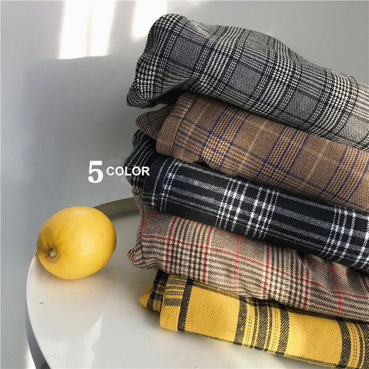 LAPPSTER Frauen Streetwear Plaid Hosen 2020 Harajuku Hohe Taille Jogger Koreanische Stil Jogginghose Damen Herbst Hosen Plus Größe